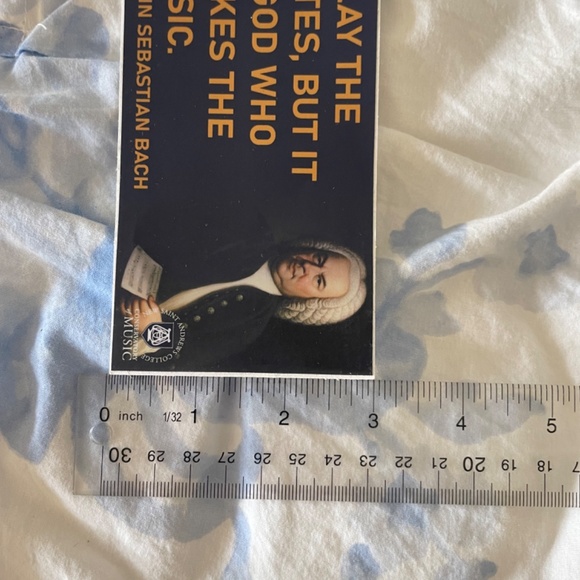 Js Bach sticker - Picture 3 of 6